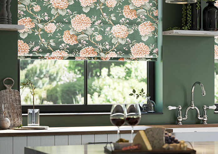 Bouquet Velvet, Springwood - Twist&Fit Roman Blind - Image 5